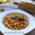 Alubias Blancas al Jengibre con Berberechos
