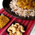 ARROZ CON SALSA ESPECIADA DE FRUTAS