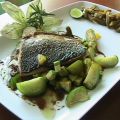 Bonito con chutney de mango, aguacate y[...]
