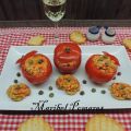 Tomates rellenos de pimientos, cebolla, pepino,[...]