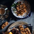 Shortbread de naranja con chocolate