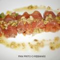 ROLLITOS DE IBÉRICO CON AJOVERDE PISTACHOS