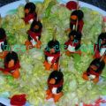 Pingüinos de aperitivo.