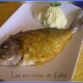 Dorada a la mostaza y miel