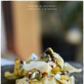 Ensalada de alcachofas, pepinillos y alcaparras