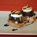 Pincho de Morcilla 'Rios' con higos y queso de[...]