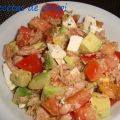 ENSALADA DE TOMATE Y AGUACATE