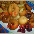 Rosquillas de yogur y frutos rojos