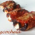 ROLLITOS DE BERENJENAS A LA PARMESANA