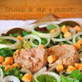 Ensalada de atún y picatostes (Degustabox)