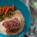 Carrilleras de cerdo con chocolate blanco y[...]