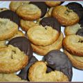 Palmeritas con chocolate