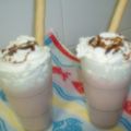BATIDO DE FRESA Y PLATANO