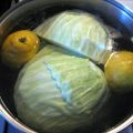 Repollo y patatas nuevas con ajo, limón y[...]
