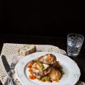 Rape con ajada a la gallega. Cocina Gallega