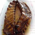 Costillas de cerdo lacadas con miel naranja y[...]