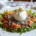 Ensalada templada de Berenjena, Burrata y[...]