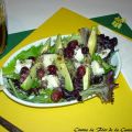 ENSALADA DE QUESO CON ARÁNDANOS
