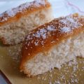 Bizcocho de Coco y Claras de Huevo.