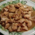 Pechuga de pollo al ajillo