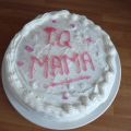 Tarta de terciopelo a mi manera.