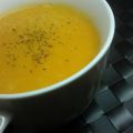 Crema de calabaza y zanahoria