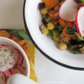 Garbanzos con sésamo