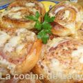 Caracolas de Beicon, York y Queso