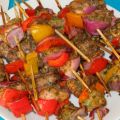 Brochetas de pollo
