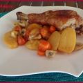 Pierna de pavo al horno