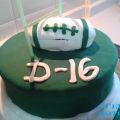 TARTA FONDANT DE RUGBY PARA ALGUIEN MUY ESPECIAL