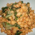 Garbanzos con acelgas
