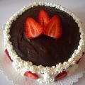 Tarta de Fresas y Chocolate