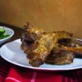 Ribs o costillas a la barbacoa estilo americano