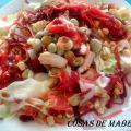ENSALADA DE HABAS Y PECHUGA DE POLLO