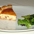 Quiche de jamón y queso