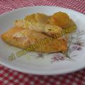 Salmón a la naranja