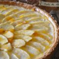 Tarta de Manzana con crema pastelera facil