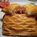 Mini empanadas de jamón y mozzarella