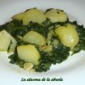 ESPINACAS REHOGADAS CON PATATAS
