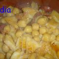CALLOS CON GARBANZOS