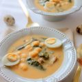 Garbanzos con congrio