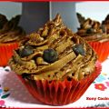 CUPCAKES DE CREMA DE ORUJO Y CHOCOLATE