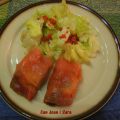 ROLLITOS DE SALMON CON ENSALADILLA