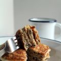 Tortitas de avena y semillas de sésamo negro