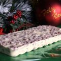 TURRON DE CHOCOLATE BLANCO, ARÁNDANOS Y[...]