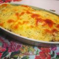 Pastel de hongos y calabacín
