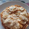Tarta de manzana hojaldrada
