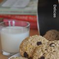 Galletas de avena, chocolate y naranja