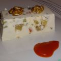 Pastel salado de philadelphia y verduras